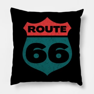 Route 66 Highway Pillow