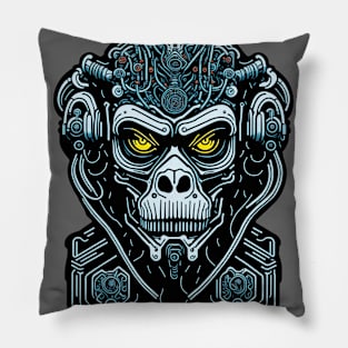 Techno Apes S03 D81 Pillow