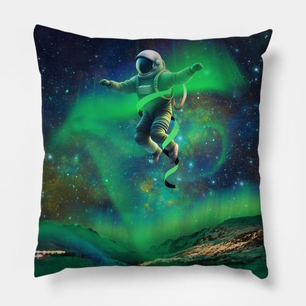 Aurora Dreamer Pillow by SalxSal