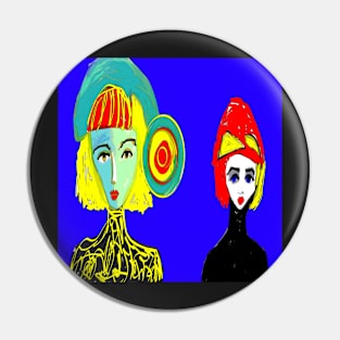 Two Women Pin