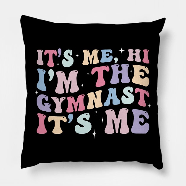 Gymnast Funny Pillow by unaffectedmoor