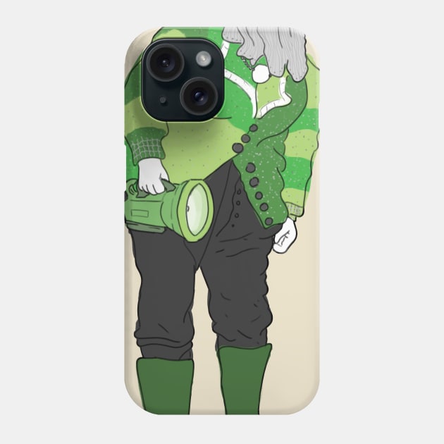 The Green Mummer Phone Case by KyleCallahanPhotography