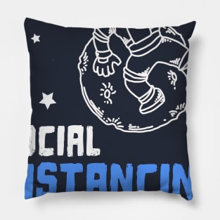 Social Distancing Expert Astronaut Corona Virus Pillow