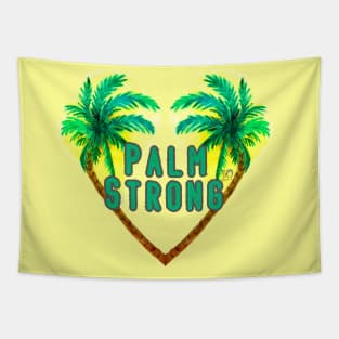 Palm Strong Original Art Tapestry