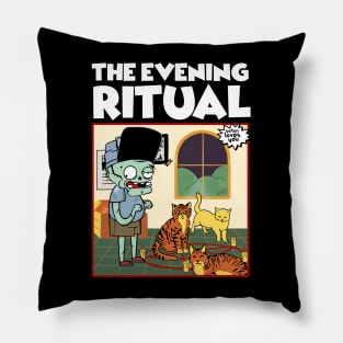 the evening ritual Pillow