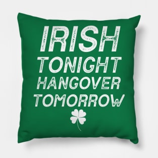 St patricks day drinking team Pillow