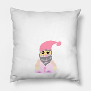 Pink Santa clauz gnome Christmas Pillow