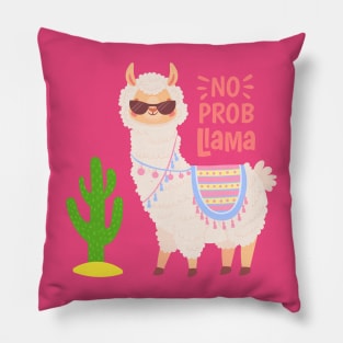 No Prob Llama Pillow