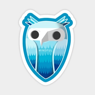 Blue Owl MORRY Magnet