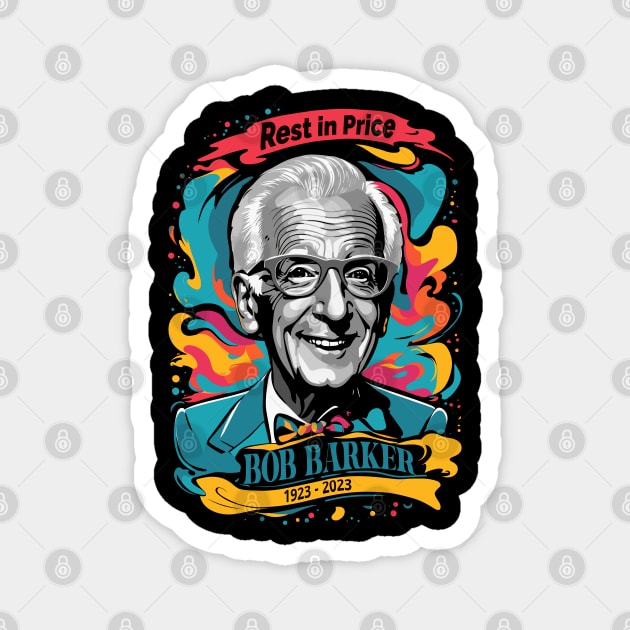 RIP Bob Barker Magnet by BAJAJU