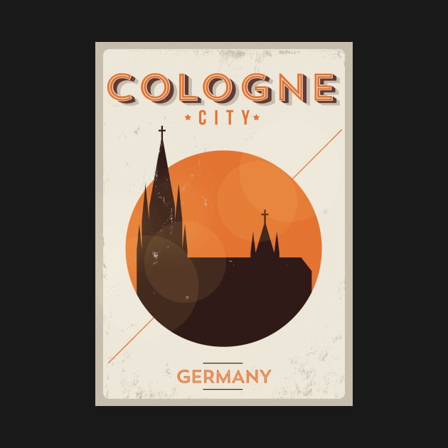 Cologne Poster Design by kursatunsal