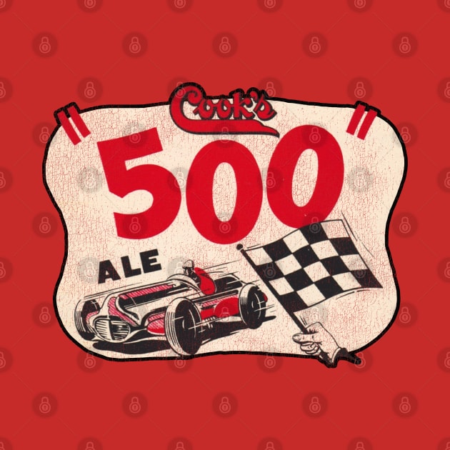 Cook's 500 Ale Beer Retro Defunct Breweriana by darklordpug