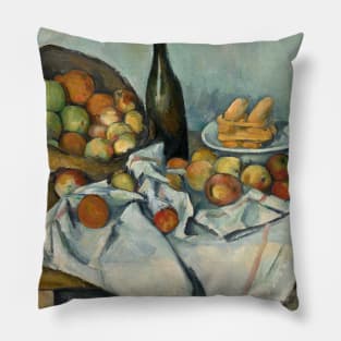 The Basket of Apples by Paul Cezanne Pillow