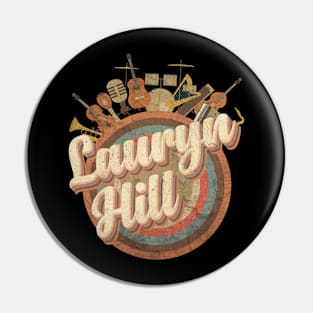 Music Tour Vintage Retro // Lauryn Noelle Hill Pin