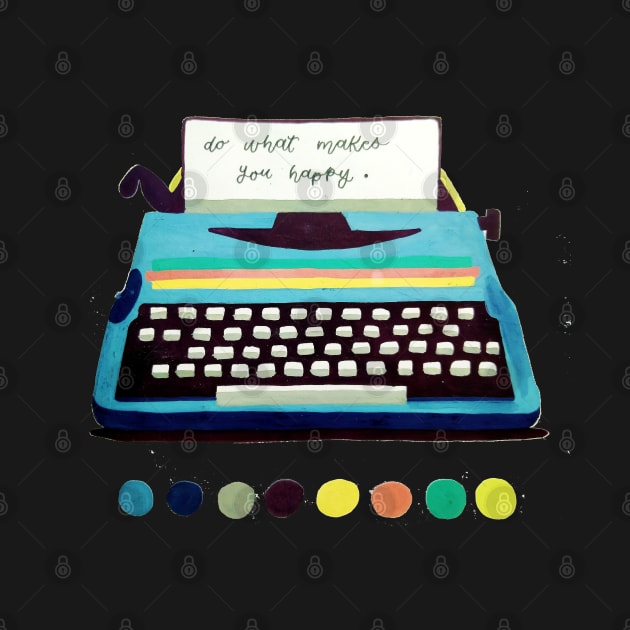 typewriter by TheLeftyWork's