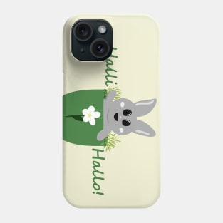 Halli Hallo! Cute Bunny in Pocket Phone Case