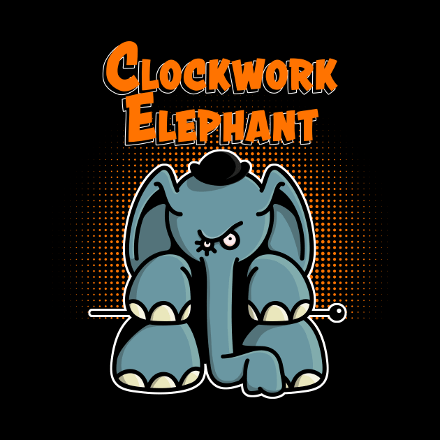 Clockwork Elephant by schlag.art