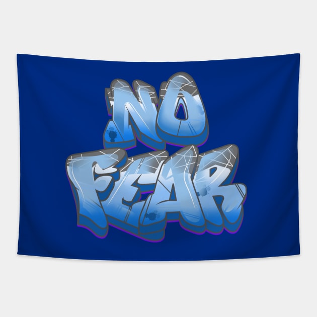 NO FEAR Tapestry by MAYRAREINART