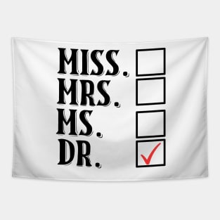 Miss Mrs Ms Dr Checklist Tapestry