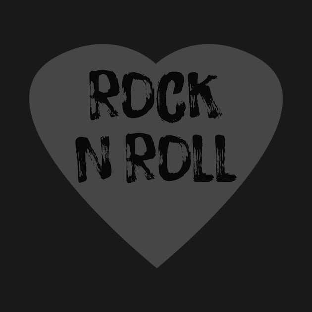 Rock n Roll T Shirt - Rock T Shirts by Dezine