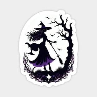 Halloween-Witch Magnet