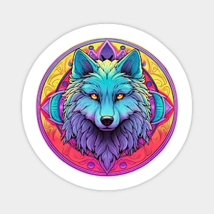 Spirit Wolf Magnet