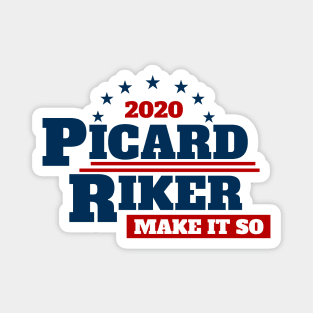 Picard 2020 Parody Campaign Sticker Magnet