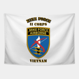 SOF - Mike Force - II Corps - Vietnam Tapestry