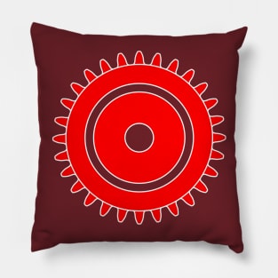 Brick Cog Gear Pillow