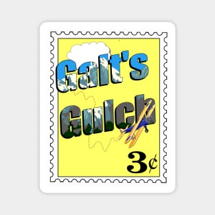 Galt's Gulch stamp Magnet