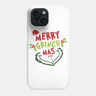 Merry Grinchmas - Great Christmas Gift Grinnch Lovers Phone Case