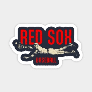 Red Sox Vintage Catch Magnet