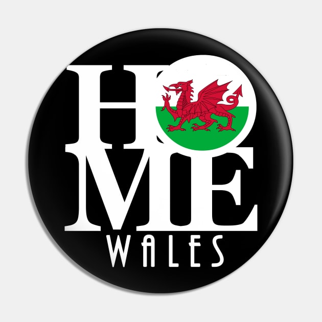 HOME Wales (white text) Pin by UnitedKingdom