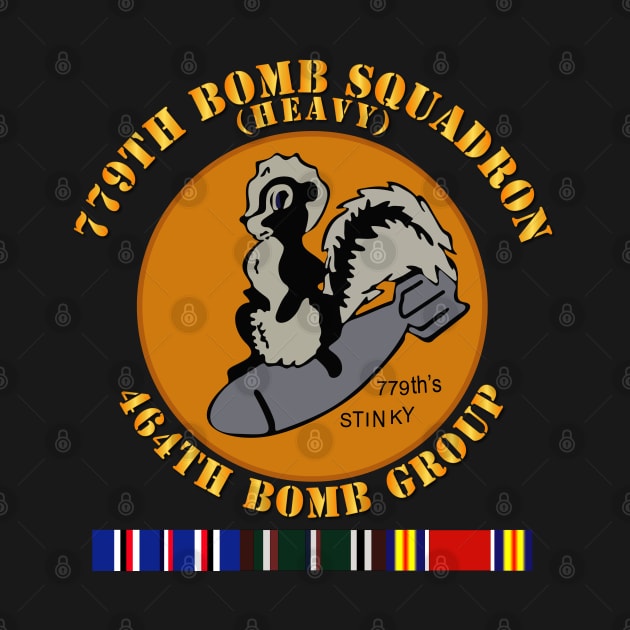 779th Bomb Squadron - 464th BG - WWII w SVC by twix123844