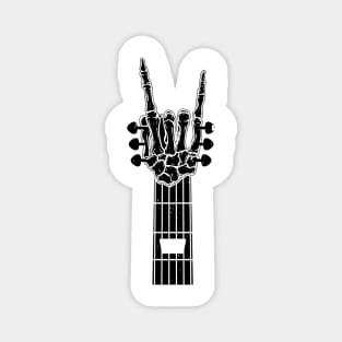 Skeleton Hand Guitar Player Guitarist Magnet