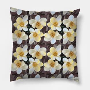 Yellow Flowers Pillow