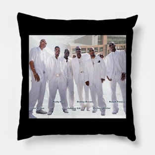 new edition grub white Pillow