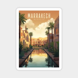 Marrakech - poster - Affiche Magnet