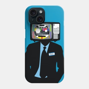 TV Head Phone Case