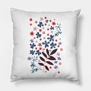 Pressed flowers Pillow