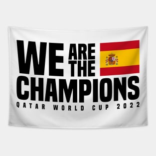 Qatar World Cup Champions 2022 - Spain Tapestry