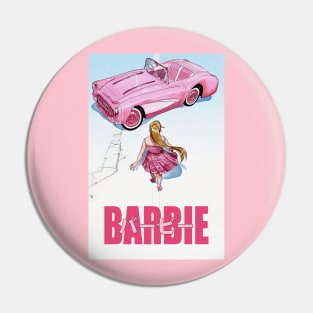 AKIRA BARBIE Pin