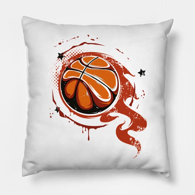 Basketball Best Basketball Player & Fan Gift Pillow by chrizy1688