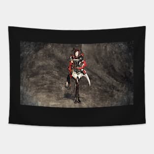 Armored woman Tapestry