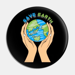 Save Earth Pin