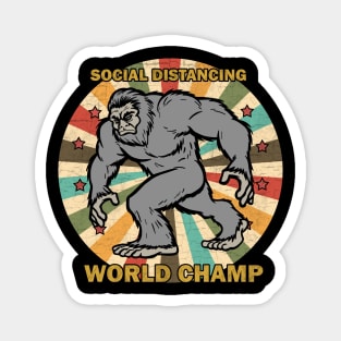 Vintage Bigfoot Magnet