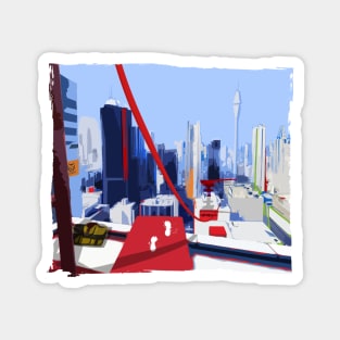 Mirrors Edge : City of Glass Magnet