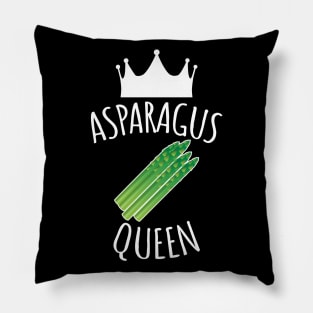 Asparagus Queen Pillow