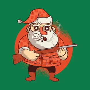 Hunting Santa T-Shirt