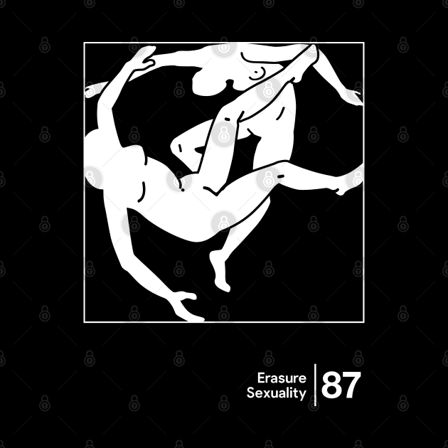 Erasure - Sexuality / Minimal Style Graphic Artwork by saudade